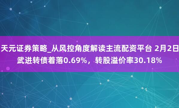 天元证券策略_从风控角度解读主流配资平台 2月2日武进转债着落0.69%，转股溢价率30.18%